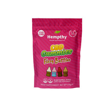 Load image into Gallery viewer, Hempthy 300mg CBD Gummies 30 Ct Pouch