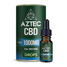 Load image into Gallery viewer, Aztec CBD Full Spectrum Hemp Oil 1000mg CBD 10ml - Associated CBD