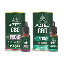 Load image into Gallery viewer, Aztec CBD Full Spectrum Hemp Oil 1500mg CBD 10ml - Associated CBD