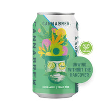 Load image into Gallery viewer, Cannabrew Hops & Sunshine - Non Alcoholic IPA CBD Beer - Associated CBD