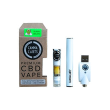 Load image into Gallery viewer, Cannacarts Premium CBD Vape Cartridge Set - Associated CBD