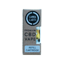 Load image into Gallery viewer, Cannacarts Premium CBD Vape Refill Cartridge - Associated CBD