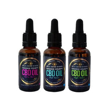 Load image into Gallery viewer, Orange County CBD 500mg Flavoured Tincture Oil 30ml - Associated CBD