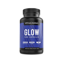 Load image into Gallery viewer, Vitacanna 1000mg Broad Spectrum CBD Vegan Capsules - 50 Caps - Associated CBD