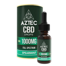 Load image into Gallery viewer, Aztec CBD Full Spectrum Hemp Oil 1000mg CBD 10ml - Associated CBD
