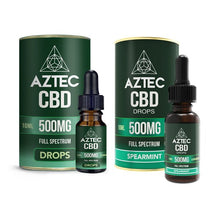 Load image into Gallery viewer, Aztec CBD Full Spectrum Hemp Oil 500mg CBD 10ml - Associated CBD
