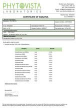 Load image into Gallery viewer, Certificate of analysis from PhytoVista Laboratories for CBD Asylum 35% 3500mg CBD Oil 10ml (BUY 1 GET 2 FREE), sample ID AR2009-1. Contains method, received/tested dates (15-Feb-2021), and concentrations of THCs, CBDs, CBG, and CBDV, signed by the authorized analyst. Result indicates the sample conforms.
