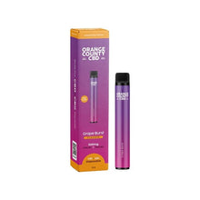 Load image into Gallery viewer, Orange County CBD 500mg CBD &amp; CBG Disposable Vape Device 600 Puffs - Associated CBD
