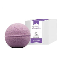 Load image into Gallery viewer, Ultracalm 20mg CBD Luxury Essential oil CBD Bath Bombs 170g - Associated CBD
